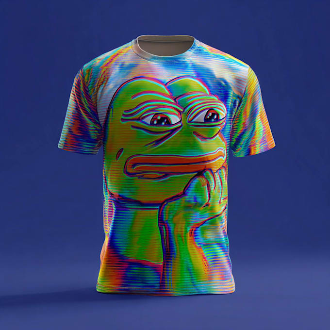 draw a custom funny meme t shirt de