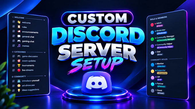 do professional discord server setup