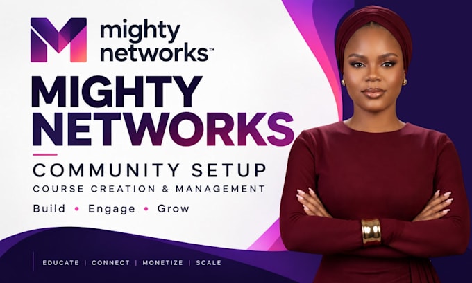 mighty networks community setup mighty network online course membership website