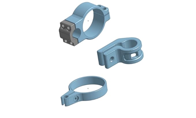 do 3d cad design, mechanical parts, industrial product design , prototype design