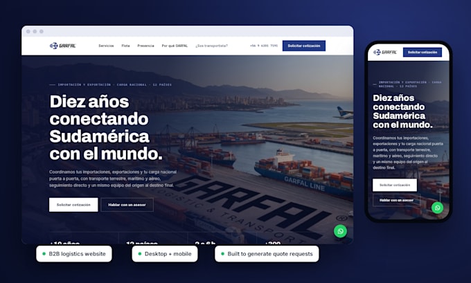 design and code a fast custom business website