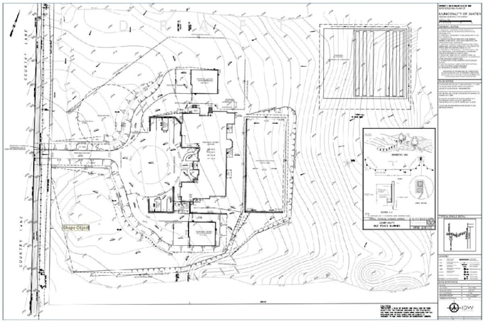create grading plans for residential and commercial sites