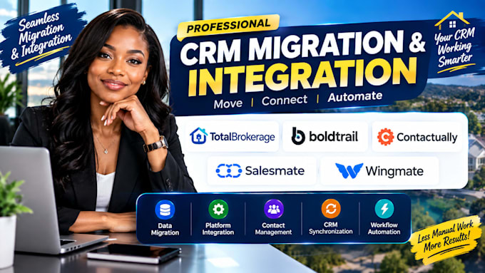 totalbrokerage migration boldtrail contactually salesmate wingmate integration
