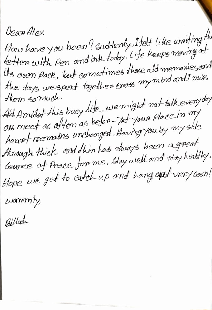 write custom handwritten notes
