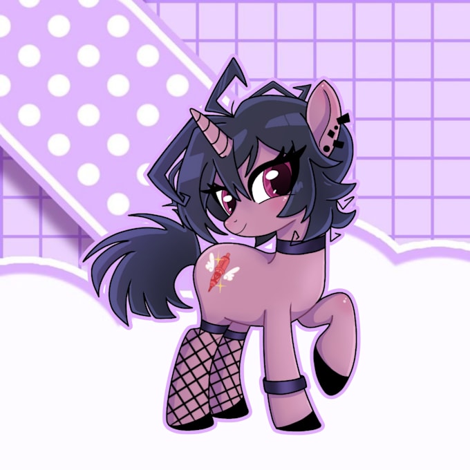 draw your my little pony characters