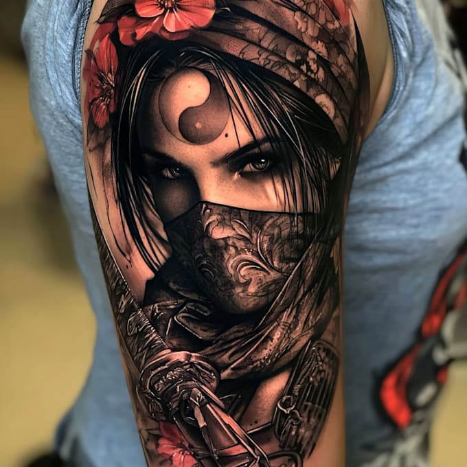 do a professional tattoo and tattoo design