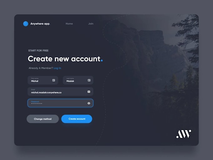 build a secure login and signup system for your web app