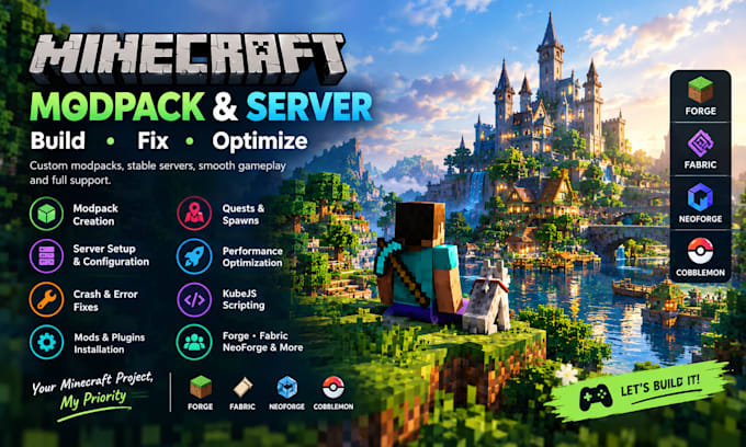 fix create optimize minecraft modpack quest game spawn mods crash server plugin