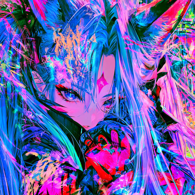 draw beautiful anime art illustration or anime