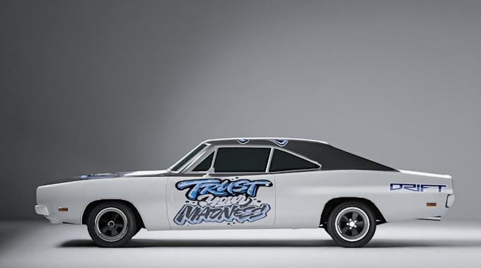 create a high quality custom paint scheme on iracing