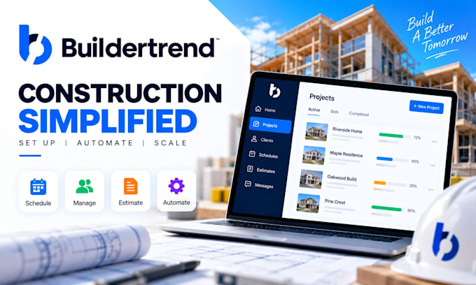 do buildertrend construction project management, construction workflow, gantt