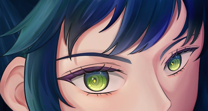 draw you eye banner illustration