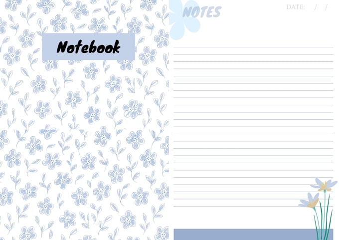 design custom digital notebooks and printable planners