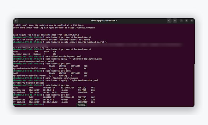 set up docker kubernetes and cicd devops for your project