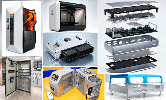design cnc machined parts, brackets and mechanical component