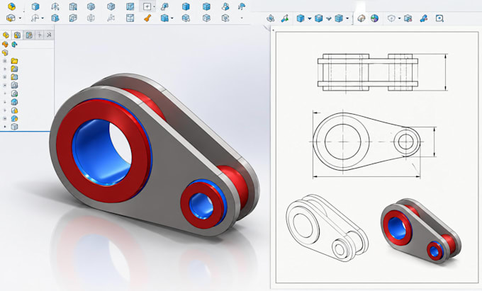 design 3d products, prototypes, and manufacturing ready cad models