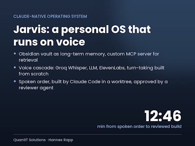 build your personal ai assistant with memory and voice control