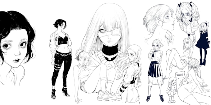 draw a custom comic illustration for personal use comic page comic art comics