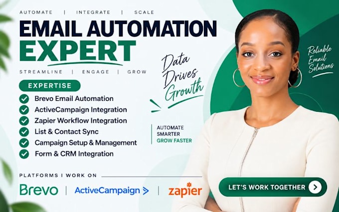 setup brevo email automation integrate brevo activecampaign zapier integration