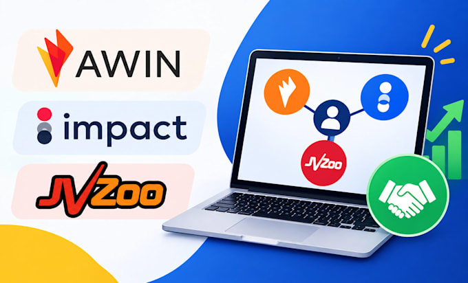set up your awin cj impact and jvzoo affiliate program