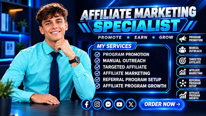 recruit affiliates for your affiliate program with targeted outreach