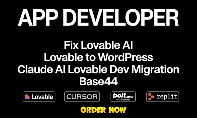fix lovable ai, lovable to wordpress, claude ai lovable dev migration, base44