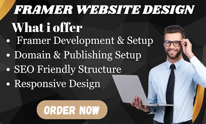 design and build a responsive framer website