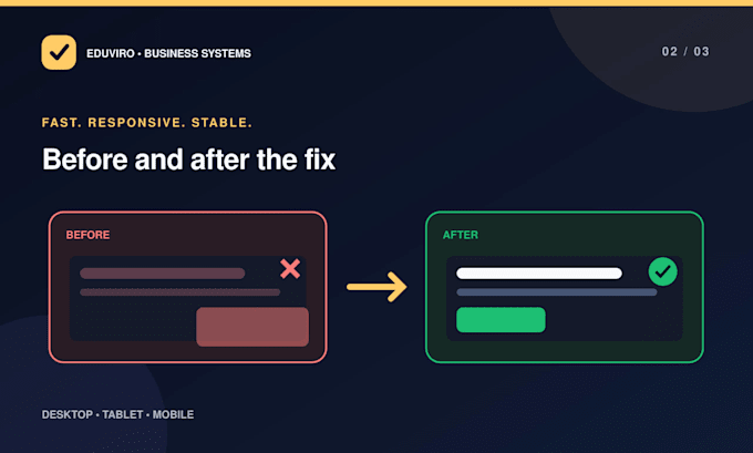 fix wordpress or elementor bugs and responsive issues