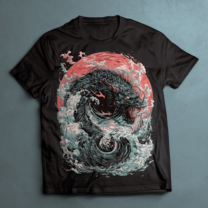 design a creative typography and graphic t shirt design