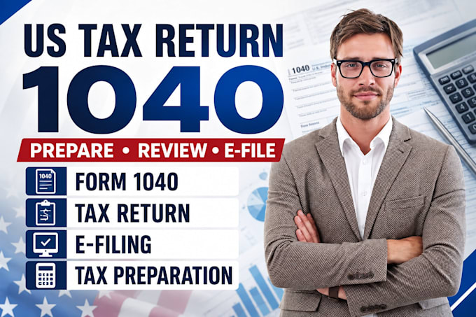 prepare and efile your US tax return 1040