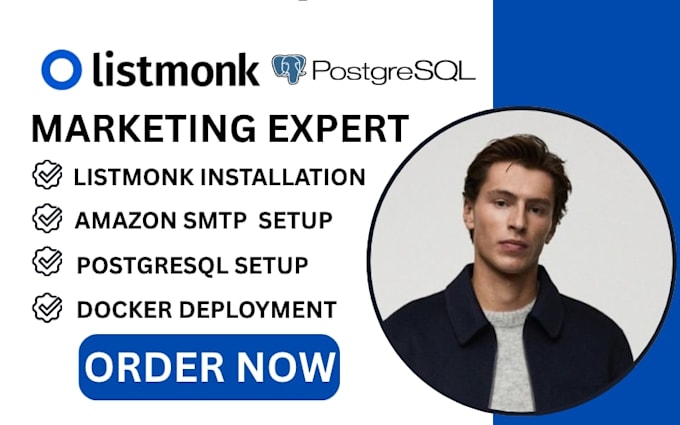 setup listmonk installation listmonk amazon ses setup listmonk postgresql setup