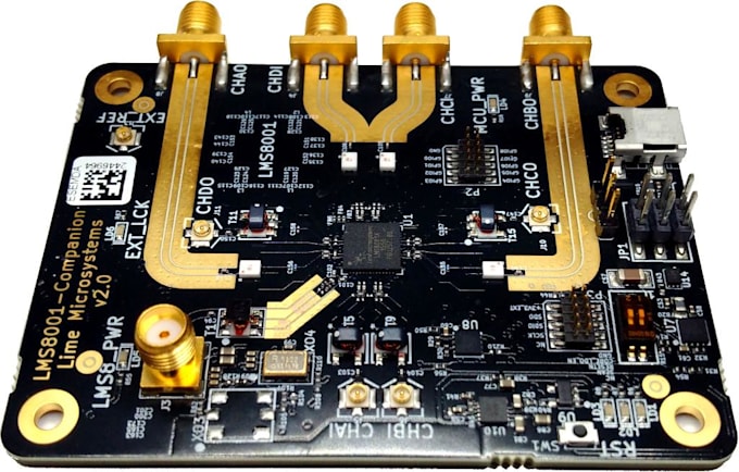 wireless pcb can bus ecu rgb led and smt assembly
