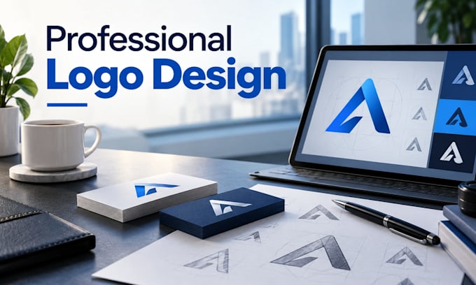 professional modern logo for your brand