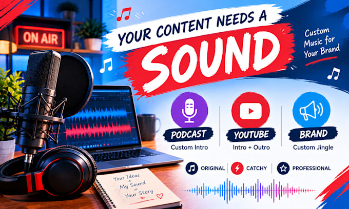create custom intro and outro music