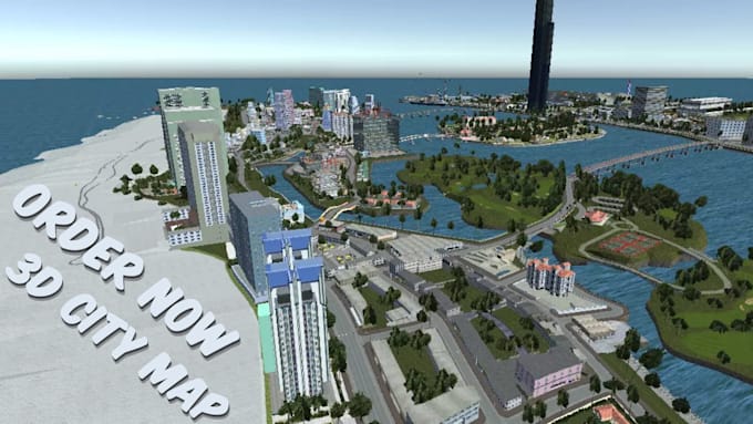create 3d city map 3d terrain map 3d printable buildings 3d relief map 3d model