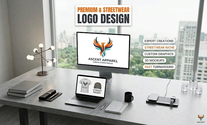 design a modern minimalist tech logo design