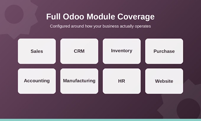 be your odoo implementation expert for erp setup