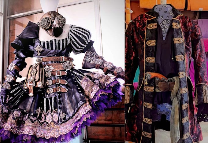 create custom halloween cosplay sewing pattern character costume pdf cosplay