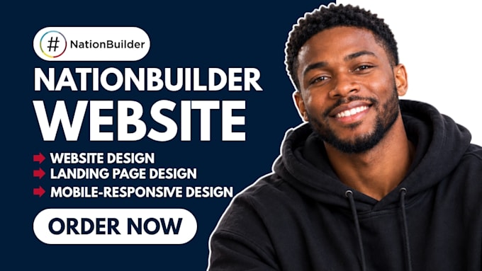 design, build and customize nation builder website