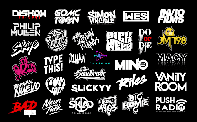 do custom typography , urban, clothing brand, streetwear tshirt logo design