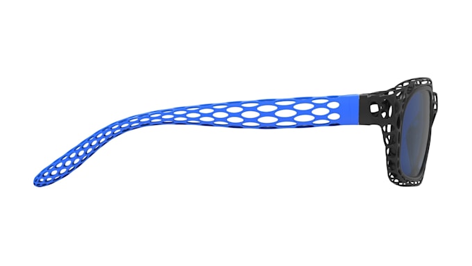 3d model custom eyewear, sunglasses and glasses for 3d printing