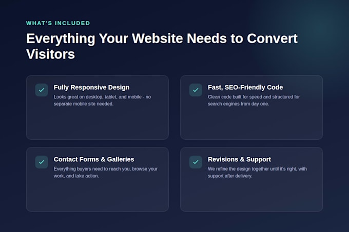 design and build you a custom responsive website