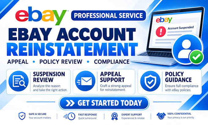 do ebay account reinstatement remove mc011 mc999 vero suspension appeal letter