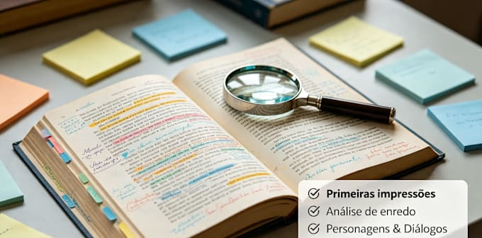 beta reader  leio e avalio sua obra com feedback honesto
