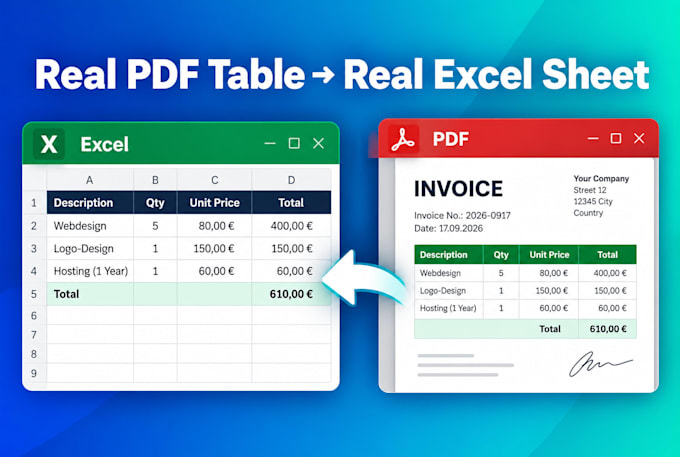 merge, split pdfs and extract tables to excel
