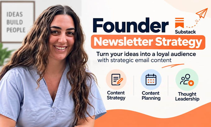 create founder newsletter strategy substack content planning thought leadership
