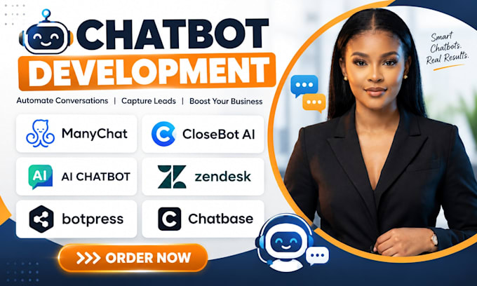 build livechat ai chatbots for manychat, zendesk, botpress closebot, landbot