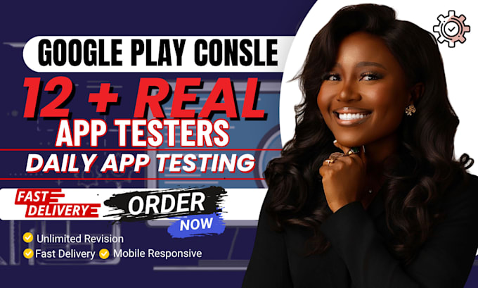 provide 12 testers 20 app tester google play closed testing mibile app testing
