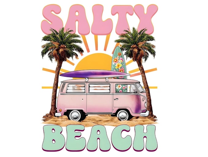 design summer holidays , adventures and beach enjoying logo