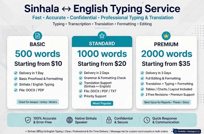 do fast sinhala and english typing, image to text and handwriting typing